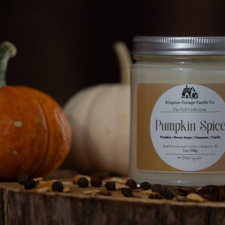 Kingston Cottage Candle Co. - Wholesale Jar/Filled Candle - Pumpkin Spice Candle5