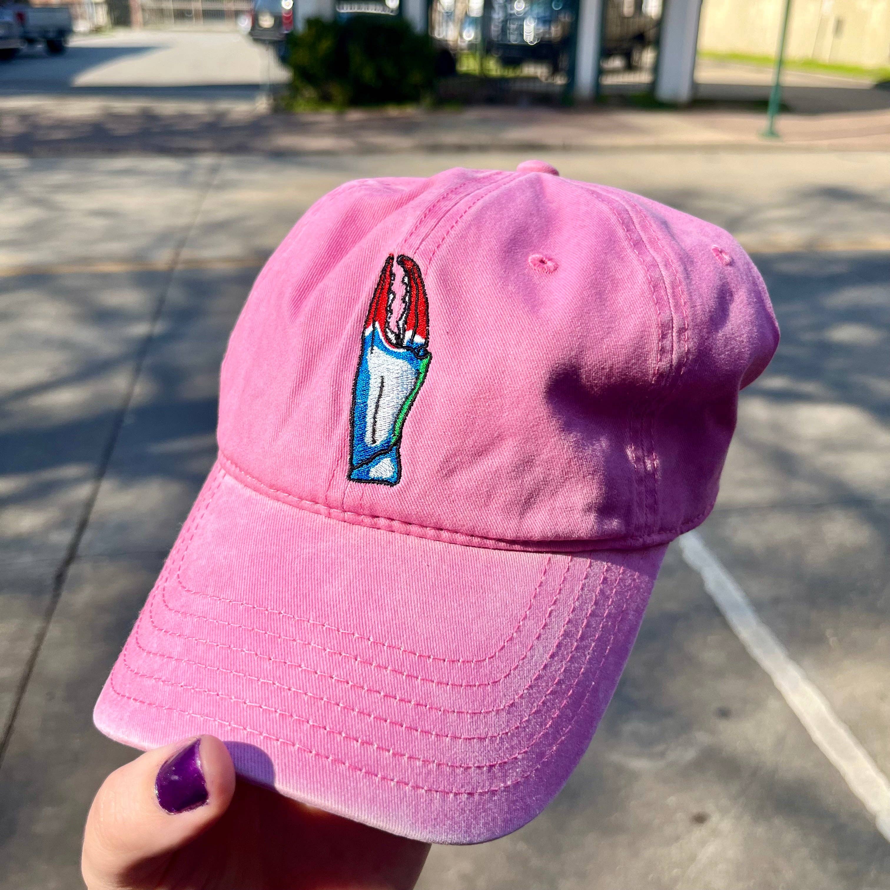 COLETTE BERNARD - Wholesale Baseball Cap - Unisex - Crab Claw Embroidered Hat2