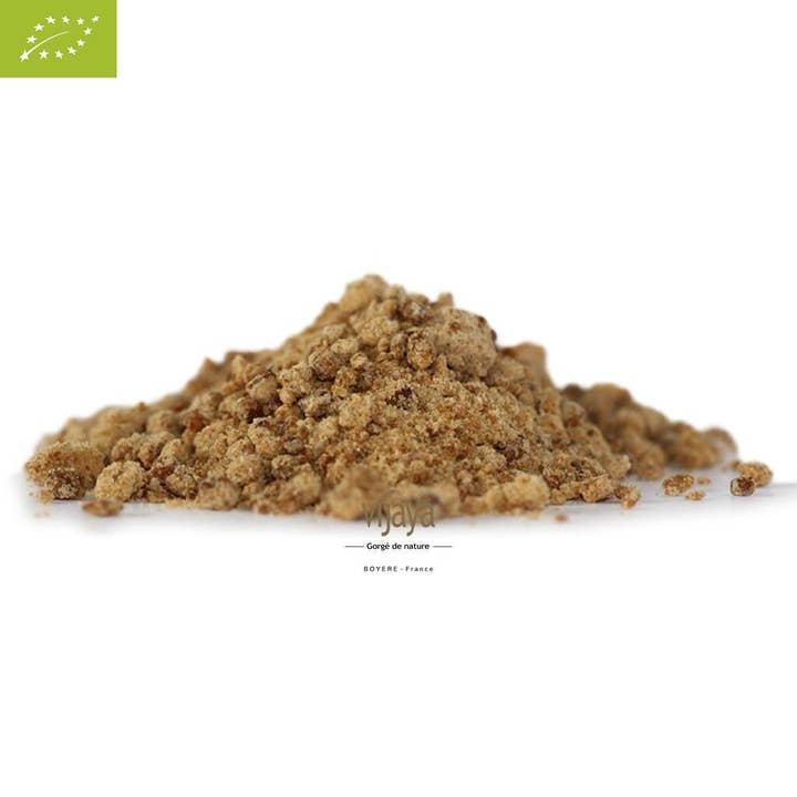 VIJAYA - SAS J.L. BOYERE - Wholesale Sugar/Sweetener - RAPADURA Whole Cane Sugar - COSTA RICA - 500 g - Organic*1