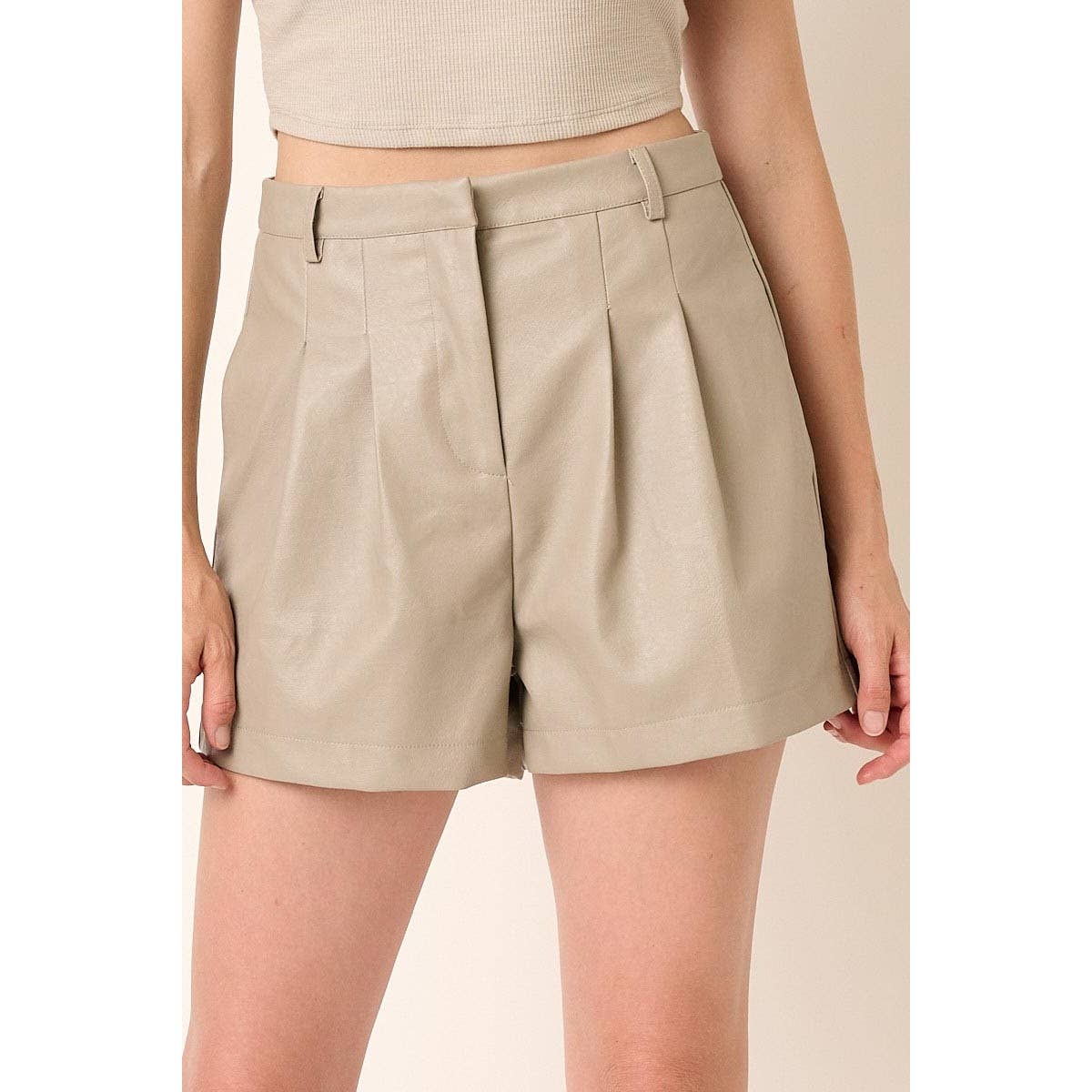 mittoshop - Wholesale Shorts - Women's - LEATHER WORK SHORTS12