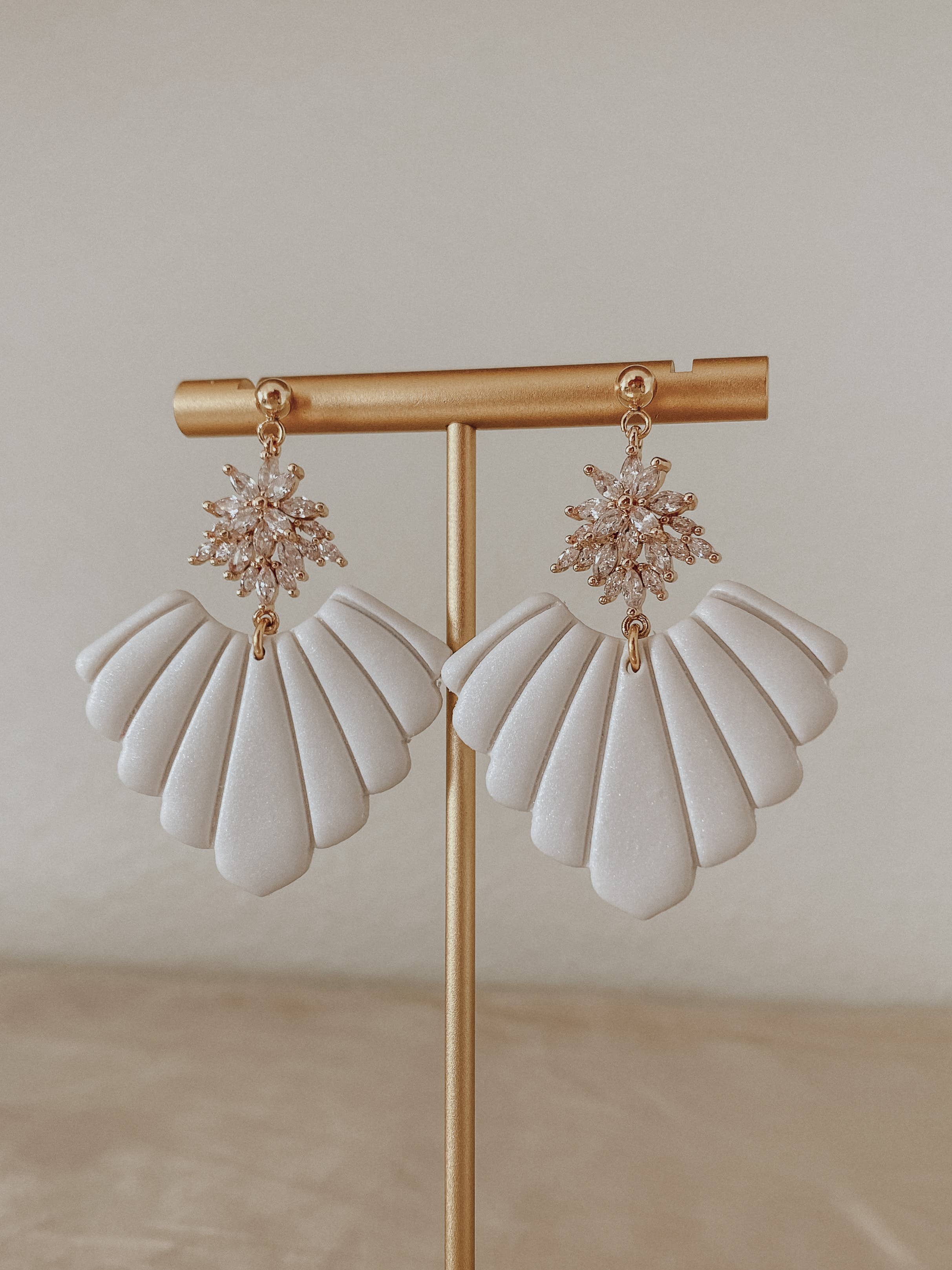 Clay & Fern Co. - Wholesale Dangle Earrings - Harbor Earrings - Gold Wedding Jewelry1