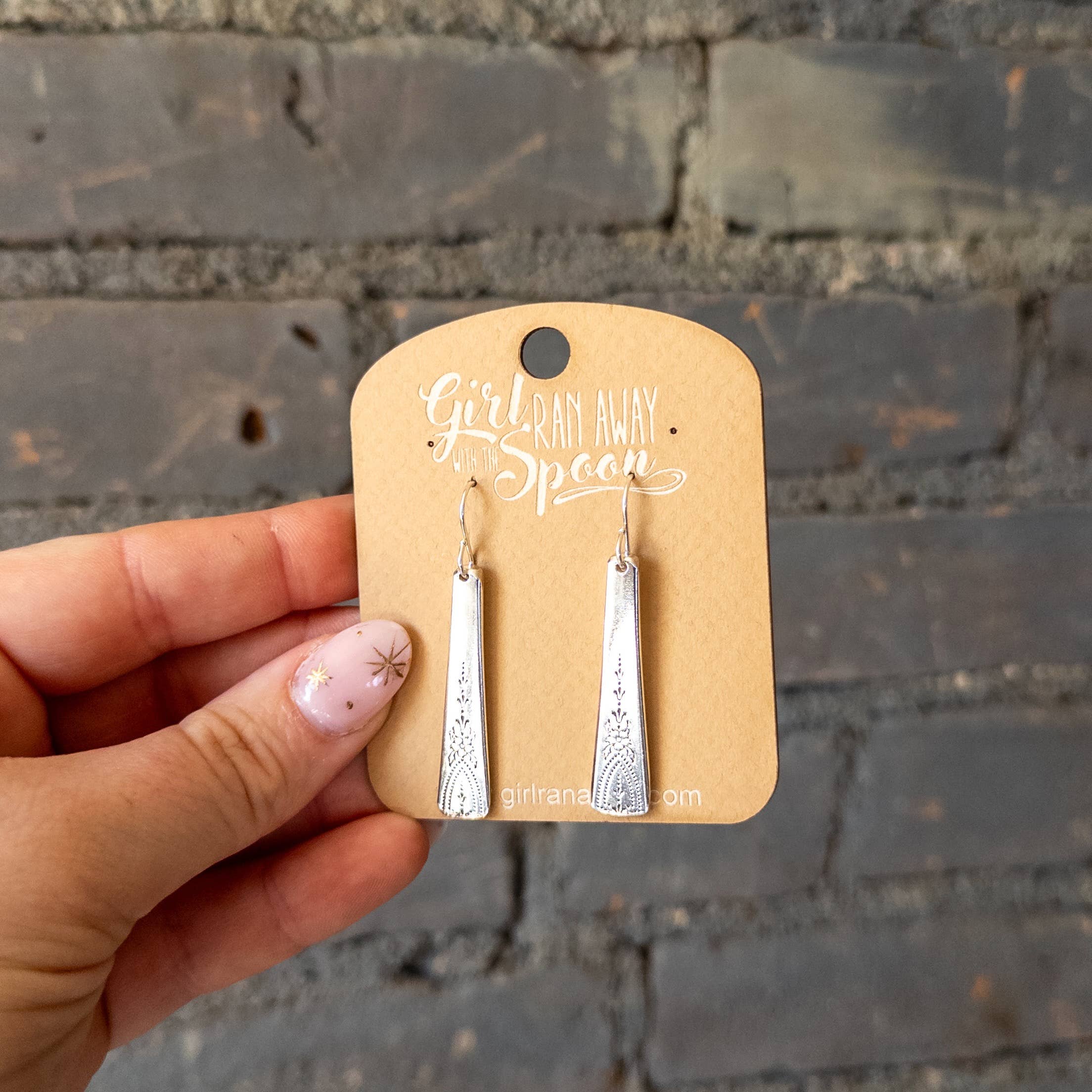 Girl Ran Away With the Spoon - Wholesale Dangle Earrings - Paul Revere Vintage Spoon Handle Earrings 1