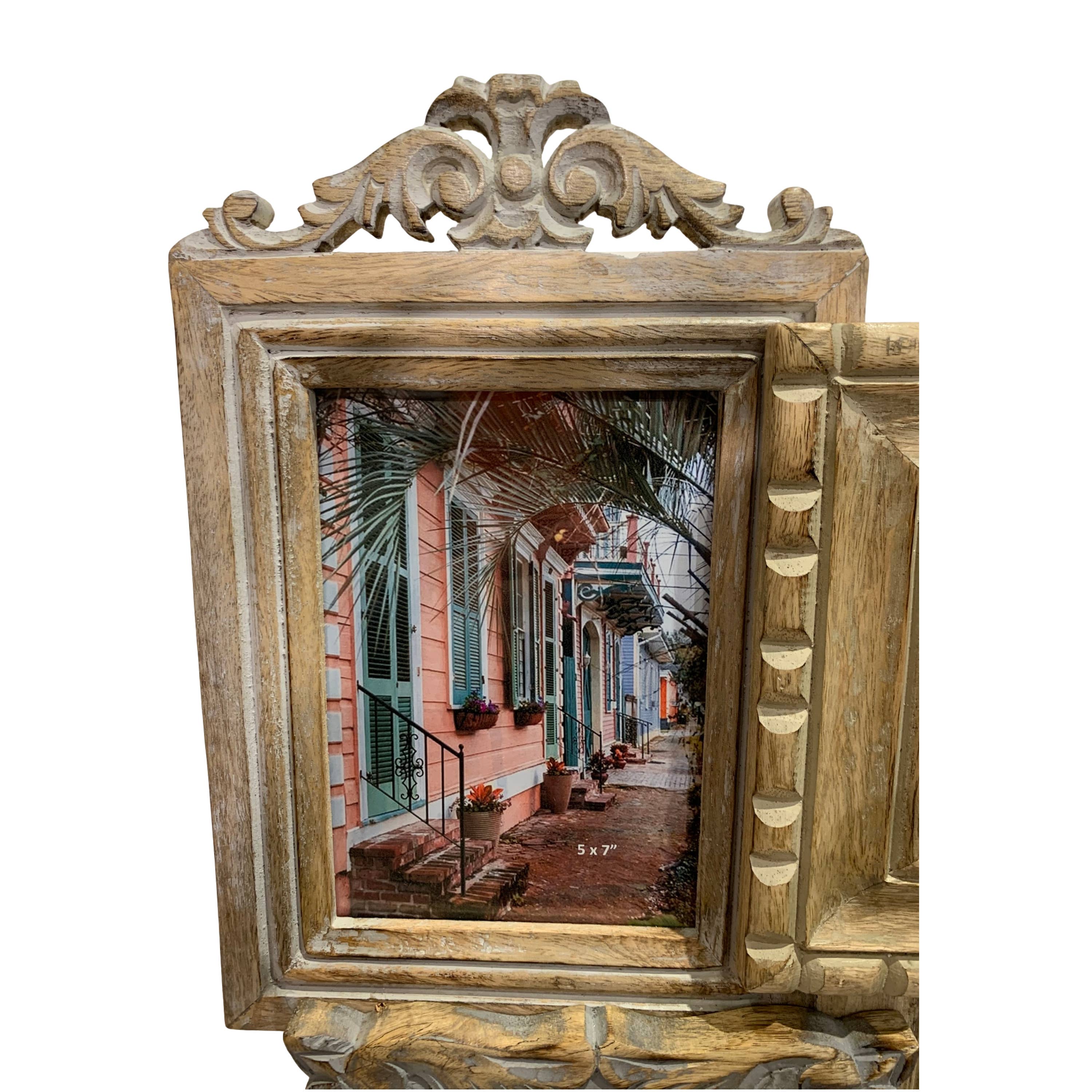 Wilco Home - Wholesale Picture Frame - "Dynasty" Six Photo Frame Mango Wood Wall Collage (Copy)7