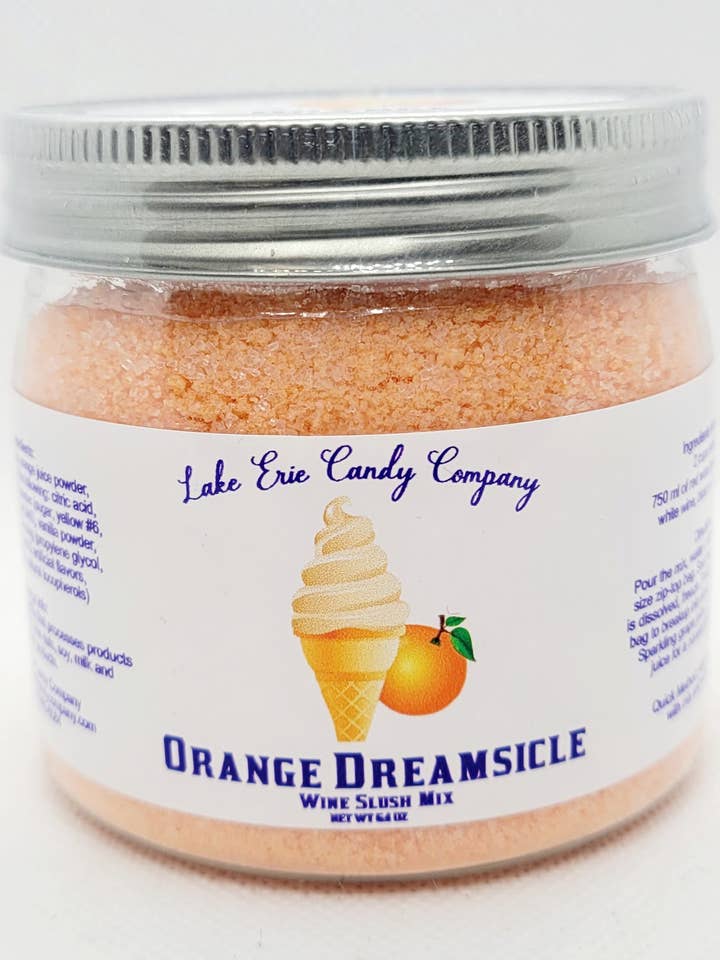 Mélange de glace à vin Orange Dreamsicle pour la vente par Lake Erie Candy Company