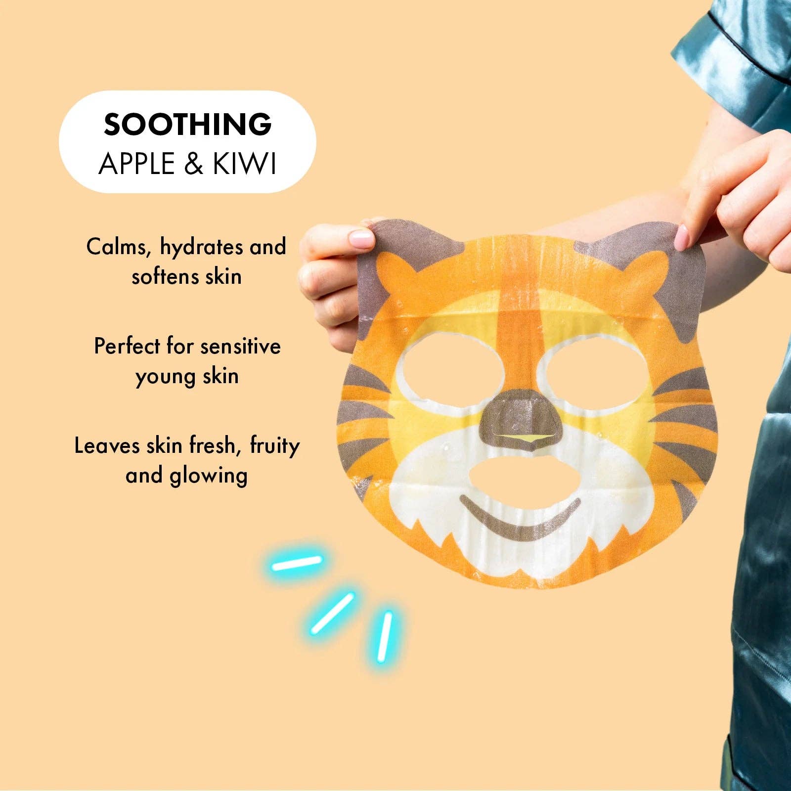 Beauty Goddess – wholesale Skincare face mask – 7th Heaven Go Wild Pamper Box Skincare Gift Set - 6 Printed Animal Face Masks and 1 Panda Headband Childrens Gift1