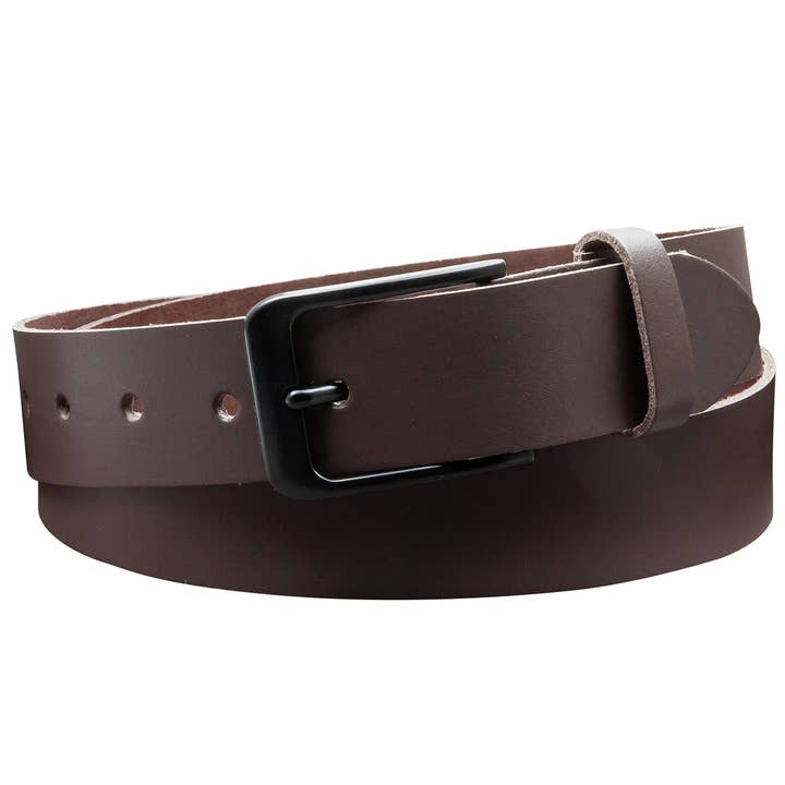 Cinturón de 35 mm fabricado en Alemania EH412-SL marrón oscuro para venta al por mayor de A-Venten GmbH