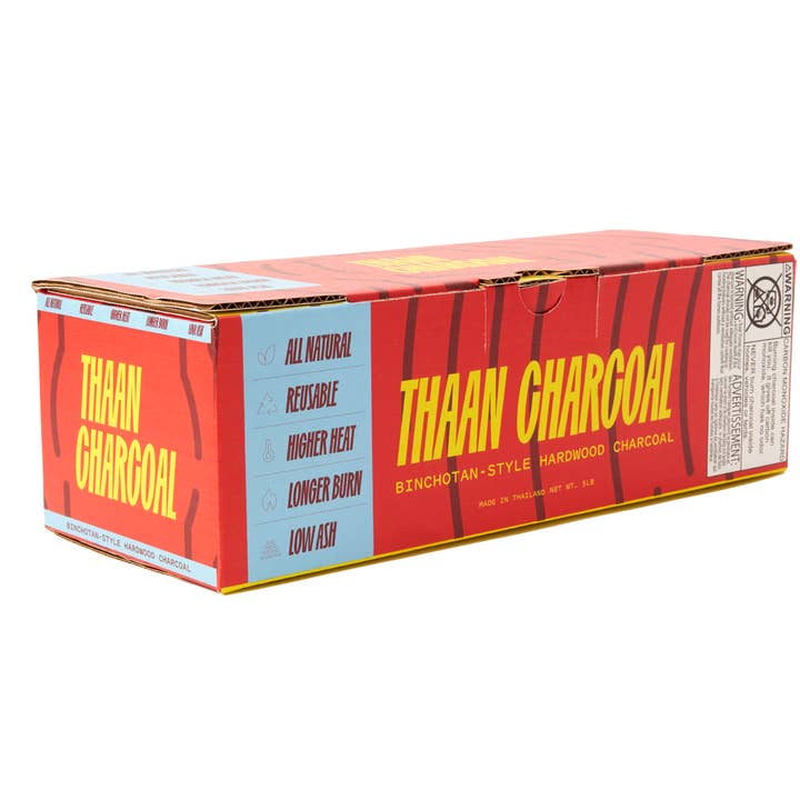 Thaan Thai-Style Charcoal, 22 lb for wholesale by Thaan Charcoal