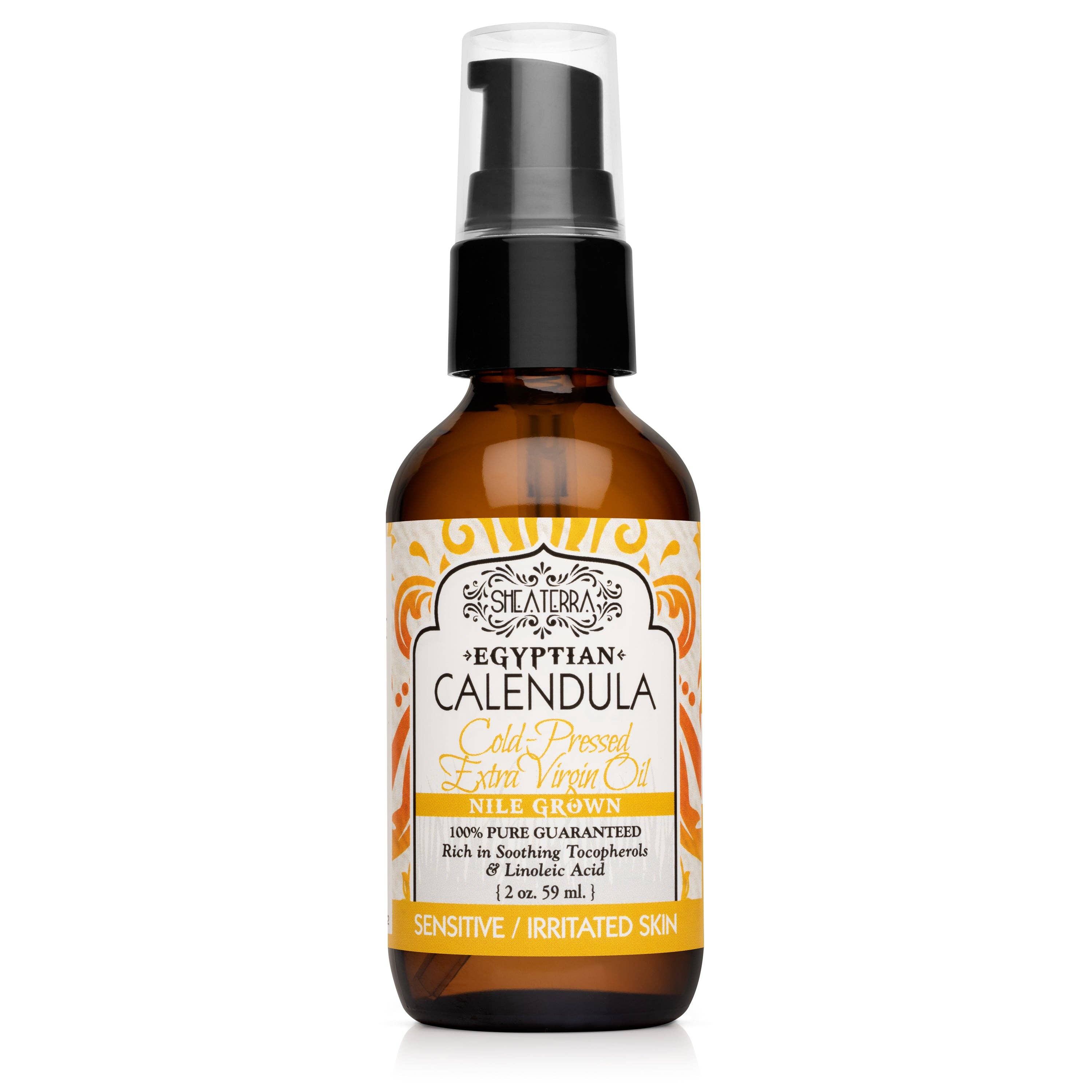 Shea Terra Organics - Wholesale Bath/Body Oil - 100% Pure Egyptian Calendula Extra Virgin Oil (Cold Pressed, Nile Grown)0