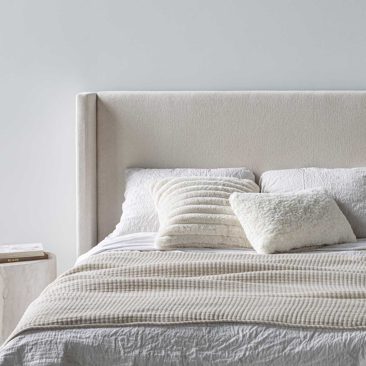 Style In Form - Wholesale Bed - Lourdes King Storage Drawer Bed - Cream3