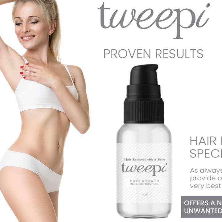 Tweepi Hair Growth Inhibitor Oil for wholesale by My Wholesale Warehouse