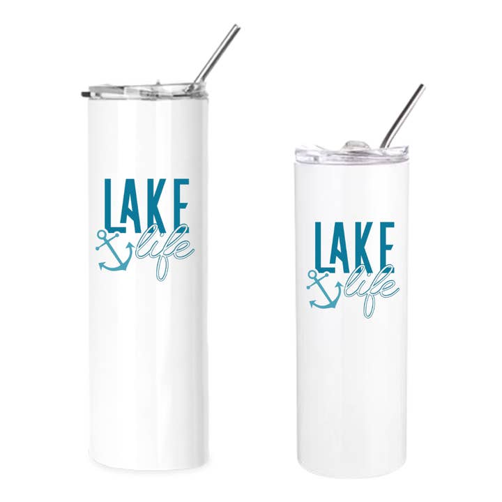 Gobelets isolés | Lake Life Anchor pour la vente par Creative Compass