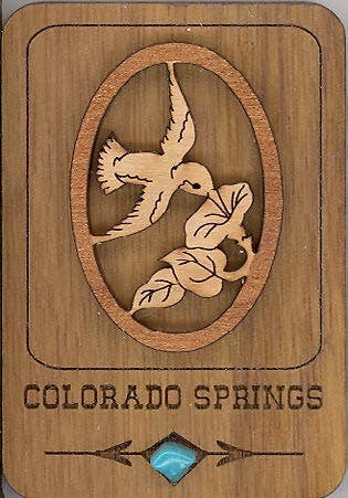 Woodcutts Inc. - Vente Aimants - Aimant Colibri0