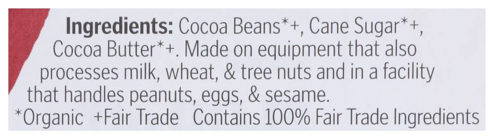 KeHE Distributors, LLC - Wholesale Chocolate Bar - Theo Chocolate Chocolate Bar Dark 70% 3 oz3