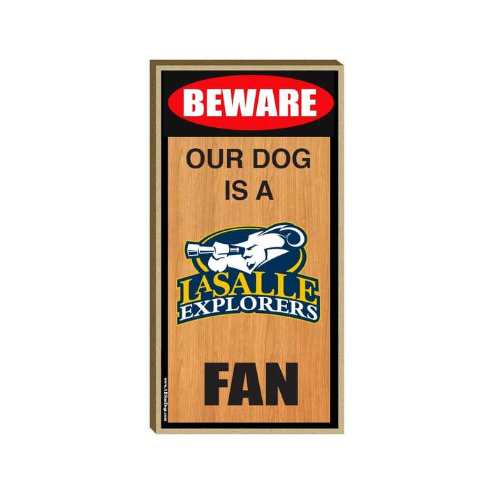 All Star Dogs - Wholesale Sign - La Salle University - Wood Sign