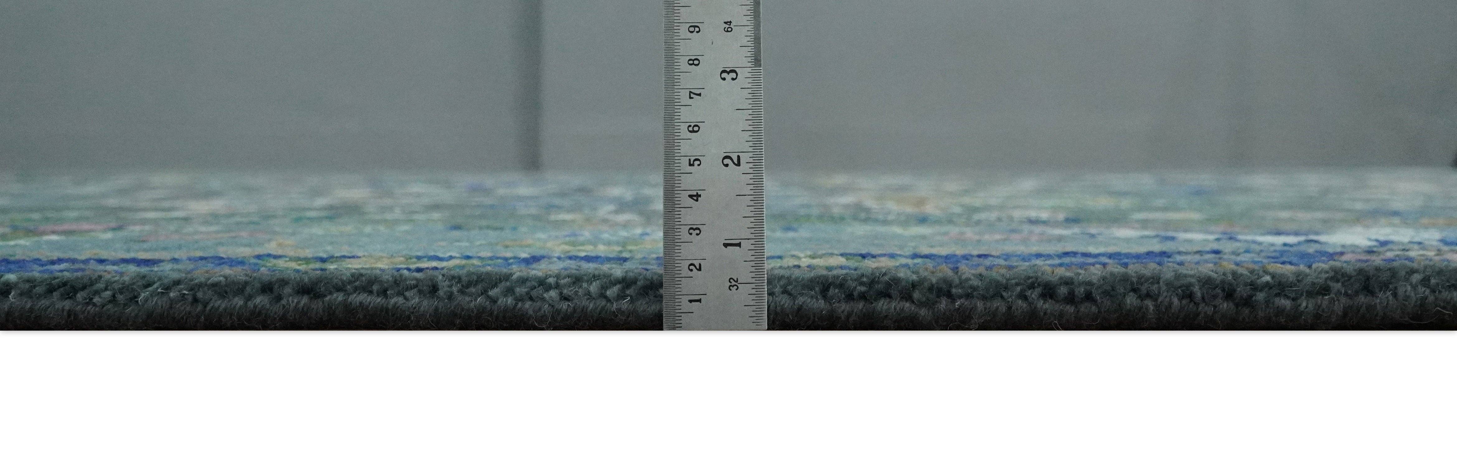 The Rug Decor, Inc. – Tapete por atacado – Antigo 4x6, 5x8, 6x9, 8x10, 9x12, 10x14 e 12x15 Musgo Verde Nocado à Mão e Azul Tapete de Lã Oushak Vintage Turco Tradicional Turco, Sala de Estar e Quarto9