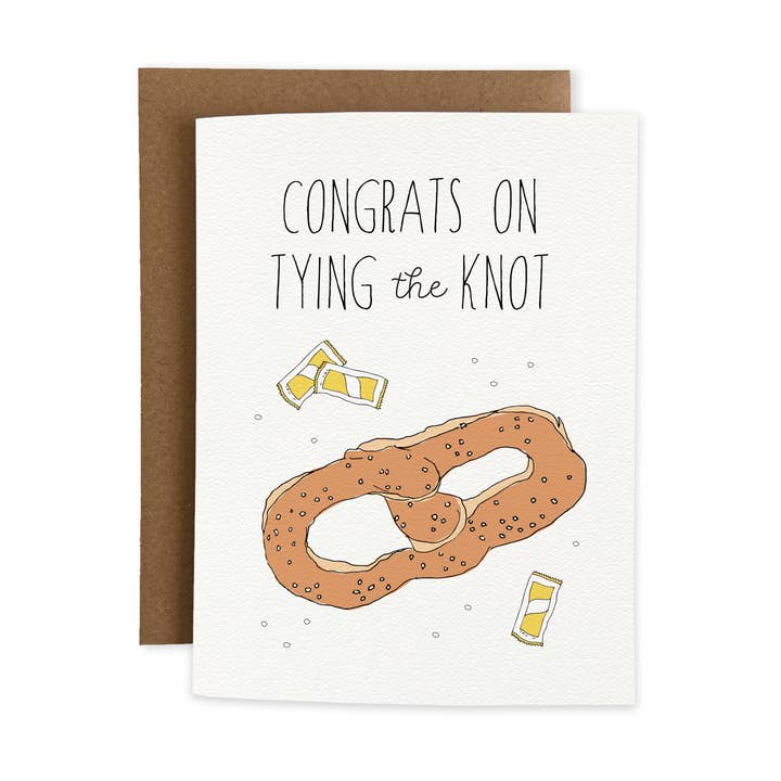 Tye the Knot for wholesale by Joli Pop Paper Co.