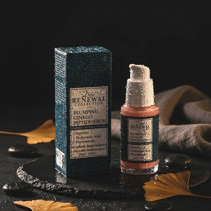 IVY & ONYX | Stap 3: Plumping Ginkgo Peptide Serum voor wholesale door IVY & ONYX