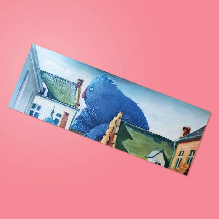 blått monster - bokmärke för wholesale av Studio Frits