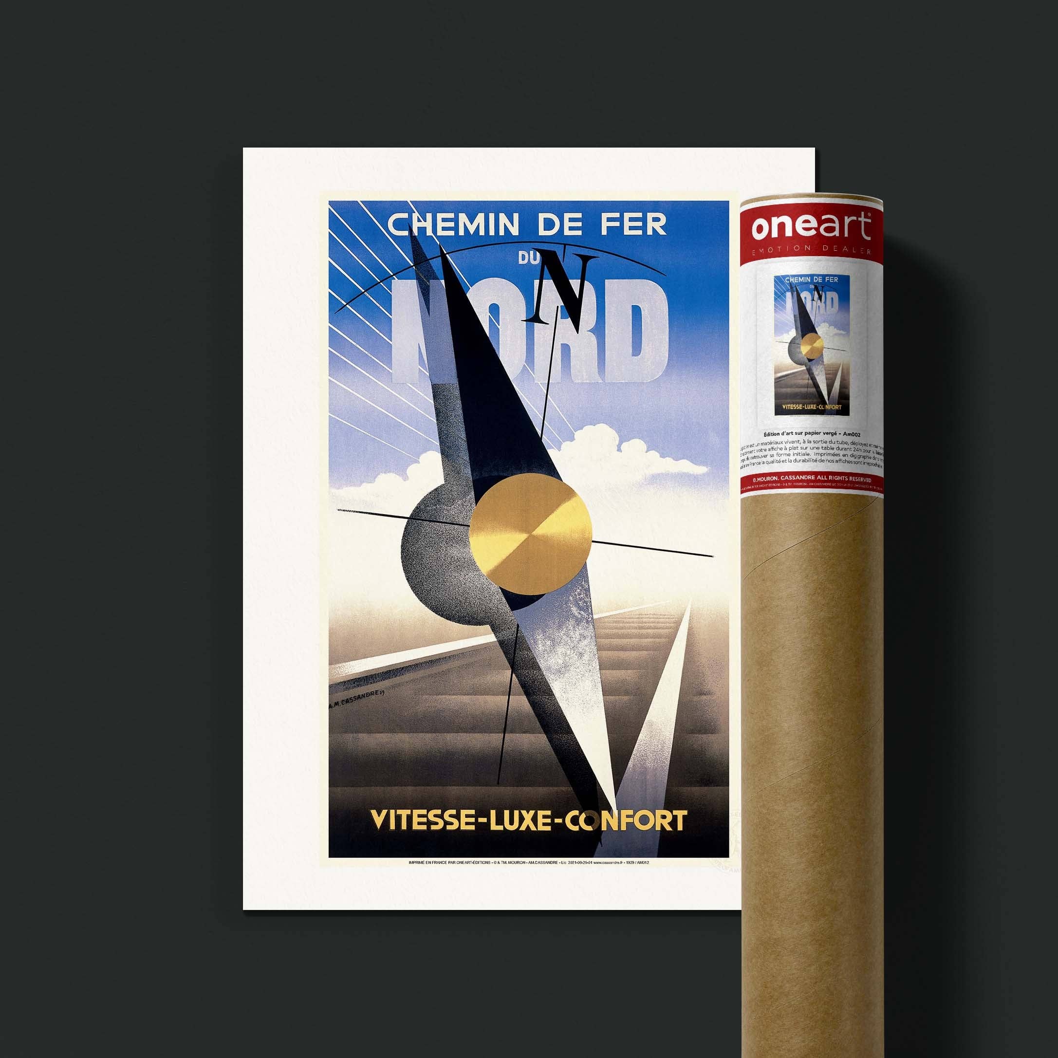 Oneart - Wholesale Poster - Cassandre Poster Northern Railway - AMC00121