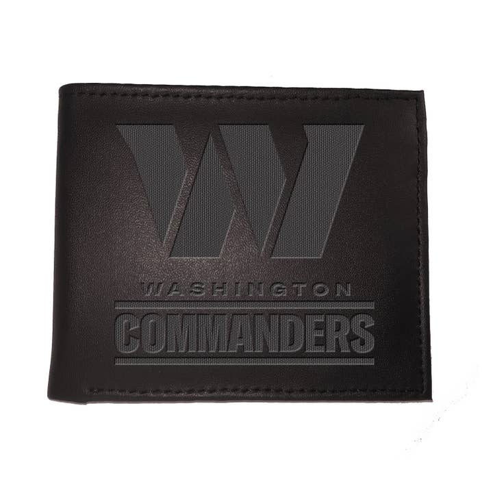Evergreen Enterprises - Wholesale Wallet - Unisex - Washington Commanders, Bi-Fold Wallet, Black1