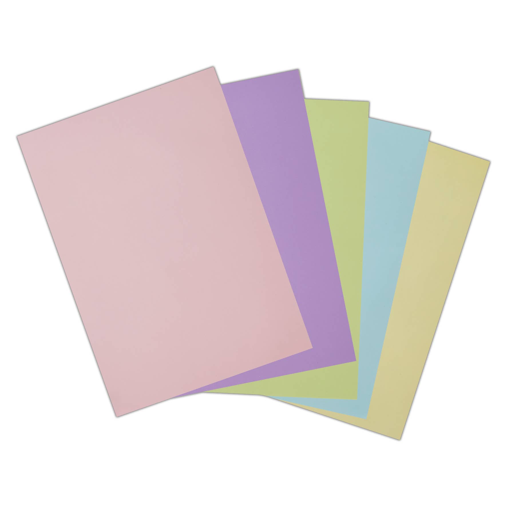 West Design Products – wholesale Craft supplies – Xcut Xtras A5 Adhesive Vellum Sheets, 15 Pieces, Coloured1