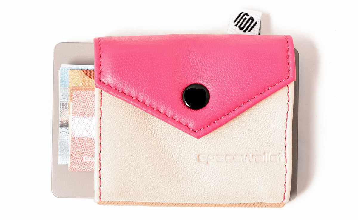 Space Products – Großhandel Brieftasche – Damen – Leder Mini Geldbörse mit Münzfach - duoton - Peak24