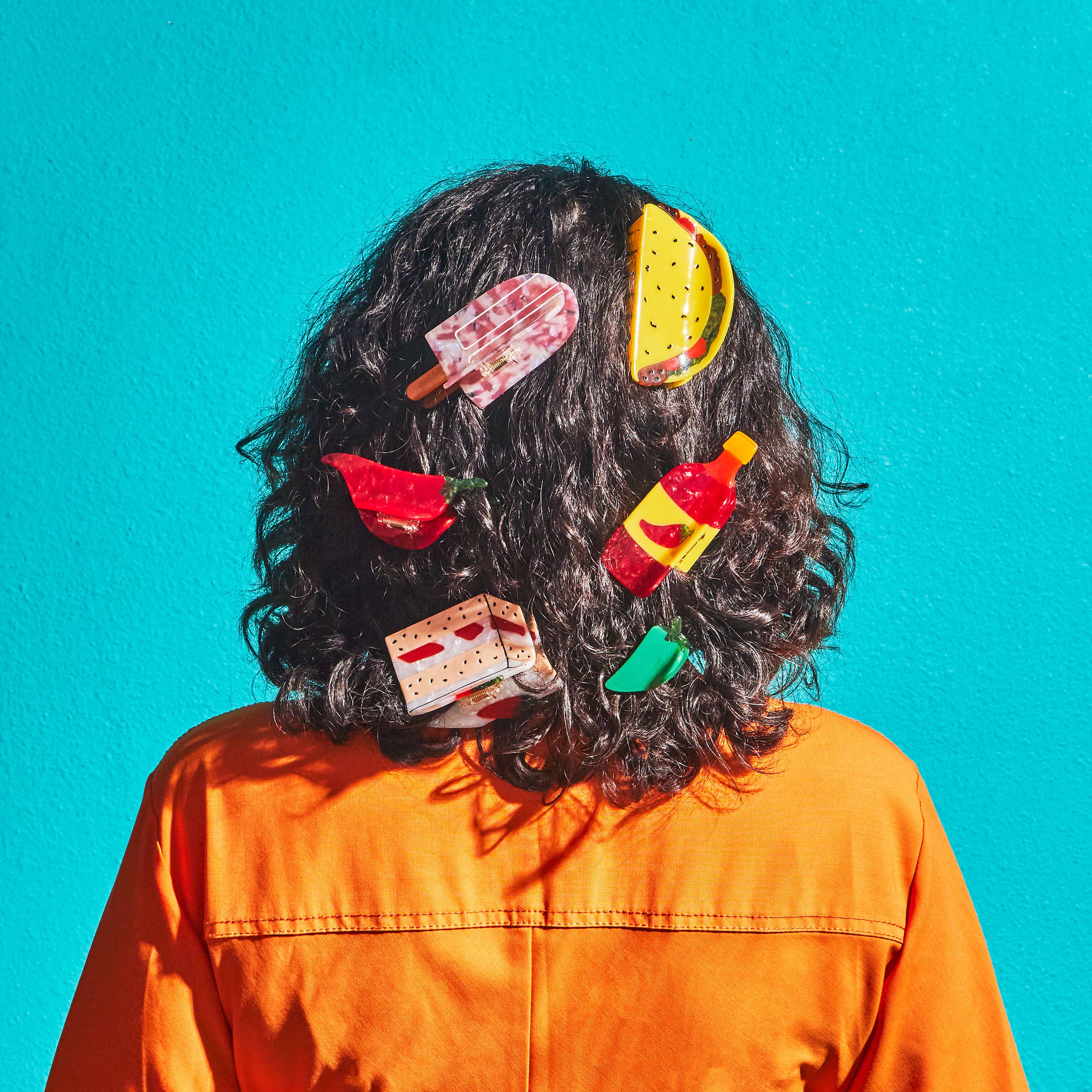 Jenny Lemons - Vendita all'ingrosso Fermaglio per capelli - Donna - Fermaglio per capelli grande con salsa piccante6