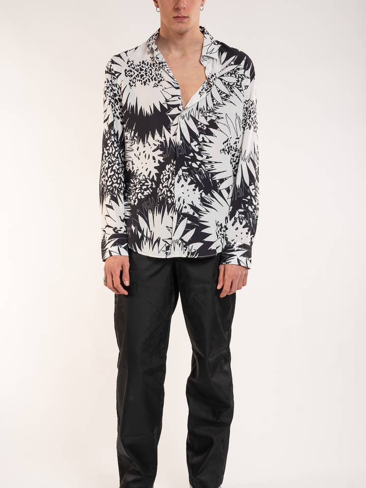 Camicia unisex 'JUNGLE' per la vendita all'ingrosso da parte di Benevierre