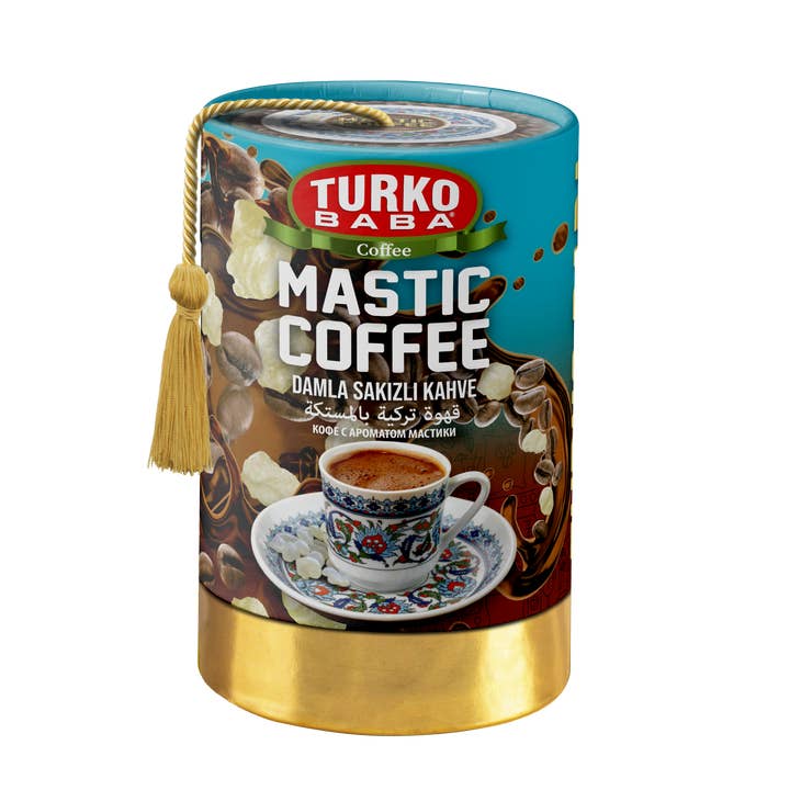 TURKOBABA Gourmet Mastic Flavored Turkish Coffee Blend - 200g for wholesale by Aladdin