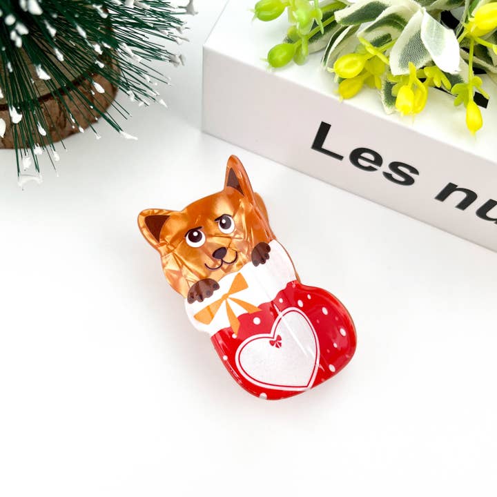 TheDivaSoap - Wholesale Haarclip - Dames - Klauwclip voor kerstdieren, haarclip voor honden4