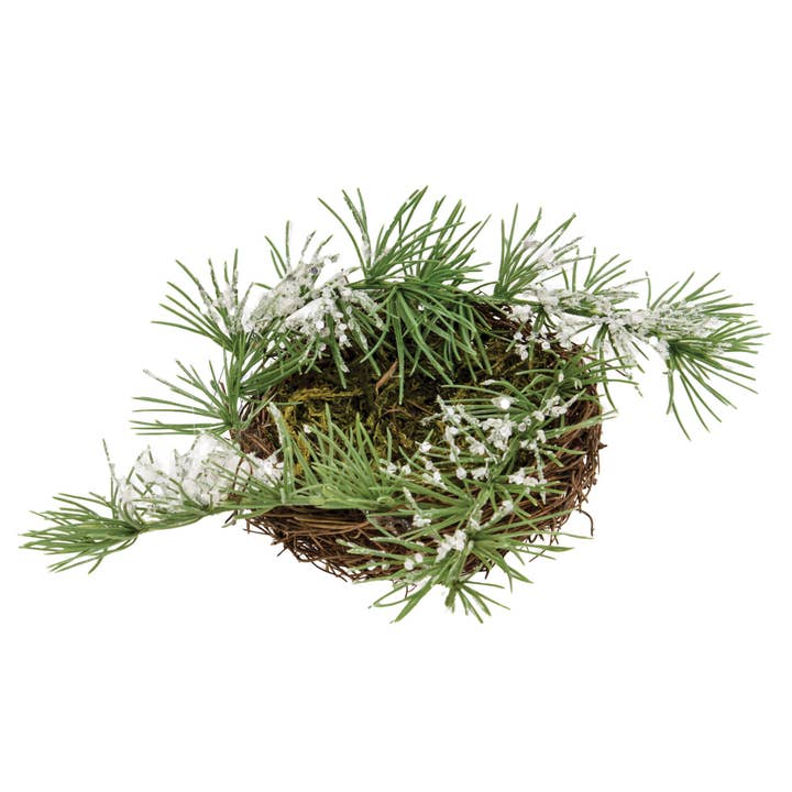 Icy Pine & Moss Bird Nest for wholesale by Col House Designs