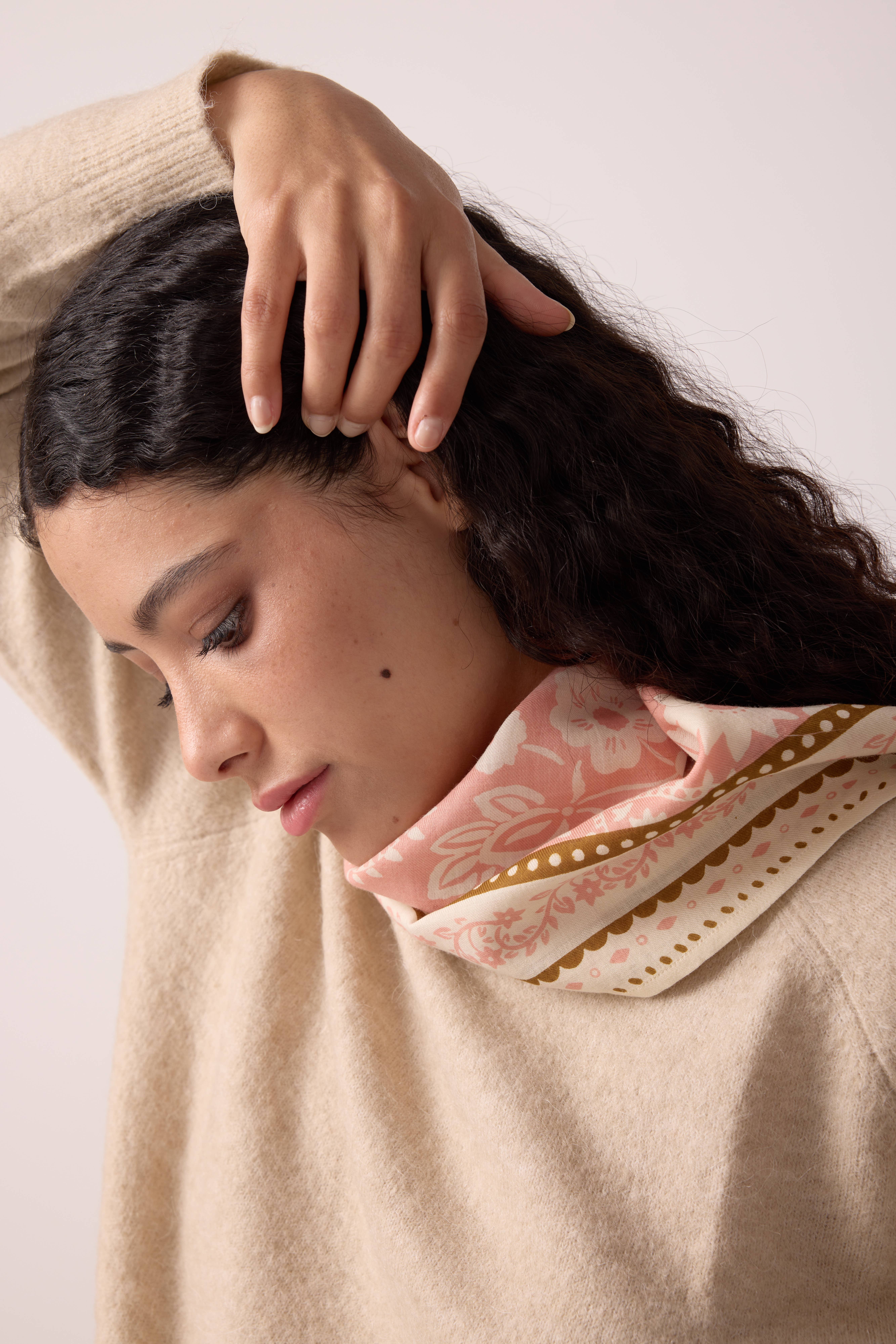 Maradji - Wholesale Scarf - Women's - CANDY SMALL INDIENNES COTTON TWILL SCARF3