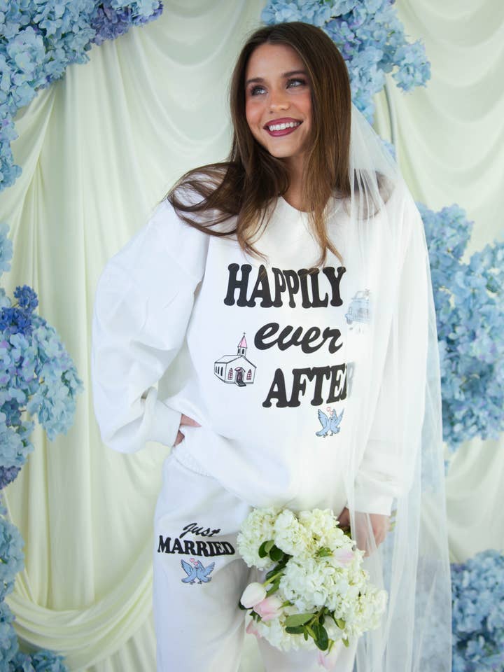 F+S: HAPPILY EVER AFTER SWEATSHIRT for wholesale by FRIDAY + SATURDAY
