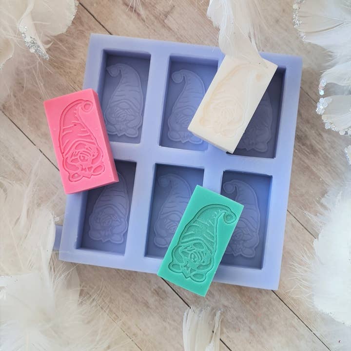 The Mould King - Wholesale Craft Supplies - Christmas Gonk Gingerbread Man Wax Melt Silicone Mould5