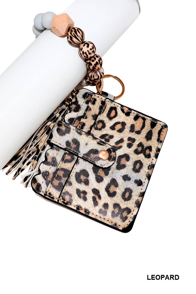 Vanilla Monkey - Wholesale Card Holder - Women's - Beaded Bracelet Keychain Card Holder Wallet2