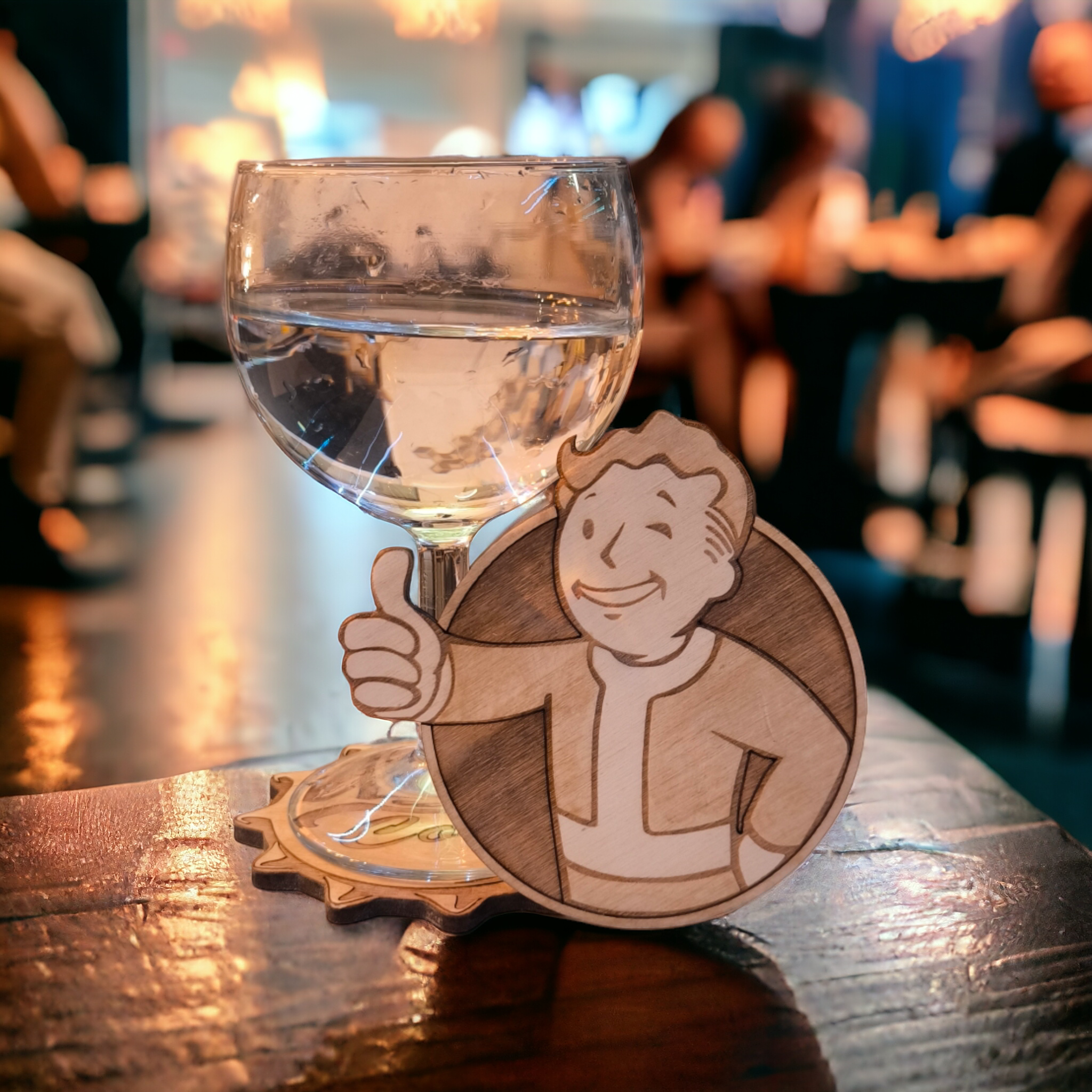 Studio Rima - Wholesale Onderzetters - Set van 6 Fallout Coasters - Perfect cadeau 8