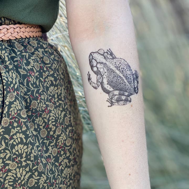 NatureTats - Wholesale Tijdelijke tattoo - Pad tijdelijke tattoo6