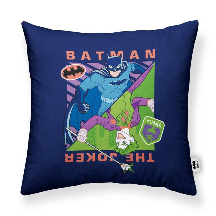 Housse de coussin enfant Batman 100 % coton 45 x 45 cm pour la vente par SG HOGAR