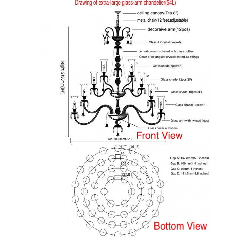 Alan Mizrahi Lighting Design – Großhandel Kronleuchter/Hängeleuchte – AM6290 ZENITH13