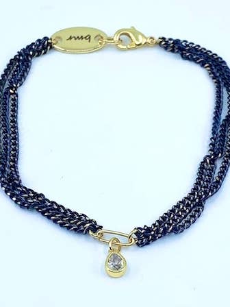 Pulseira de corrente com Tiny Charm por atacado de BMR