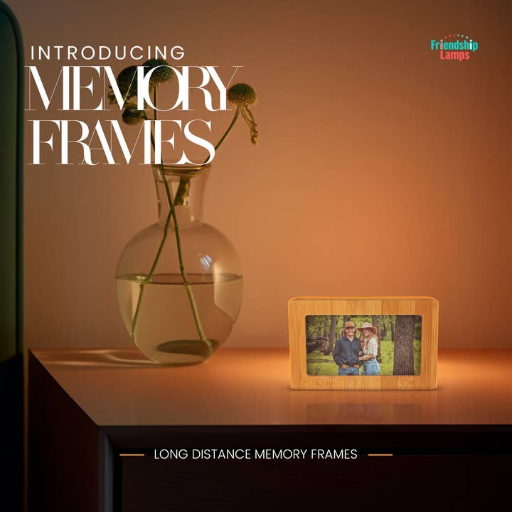 Friendship Lamps by Filimin - Wholesale Picture Frame - Memory Digital Friendship Frame – Smart Wi-Fi Photo Frame Lamp for Long Distance Connection7