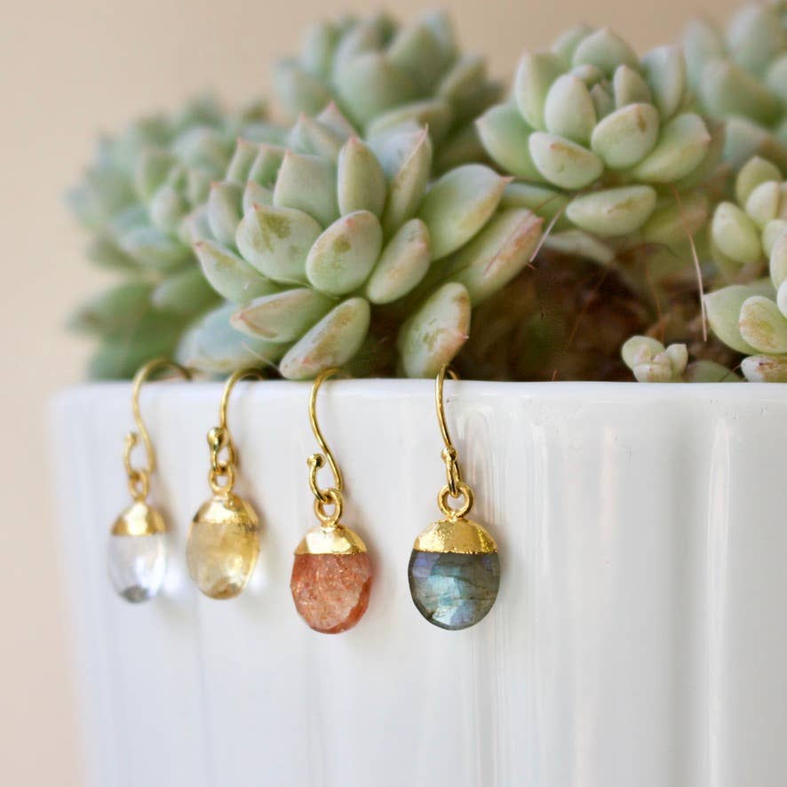 a.v. max - Wholesale Dangle Earrings - Semi Bud Drop Earrings18