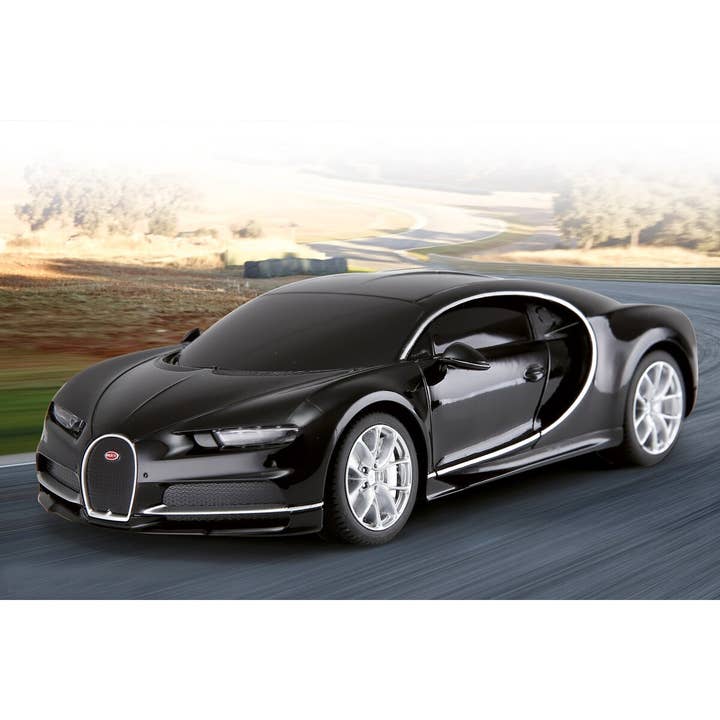 mhw24 - Wholesale Toy Car/Truck - Kids - Bugatti Chiron 1:24 black 2.4GHz6
