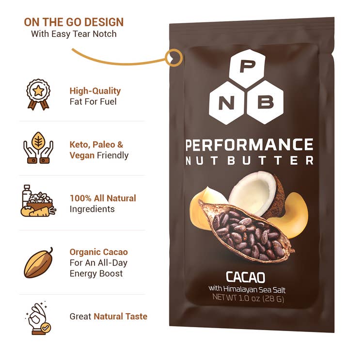 Performance Nut Butter – wholesale Nut butter – Performance Nut Butter Cacao5