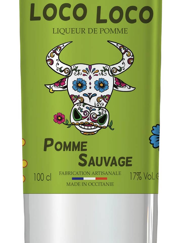 Crème de Pomme sauvage Loco Loco 100cl pour la vente par Le Vin Émoi