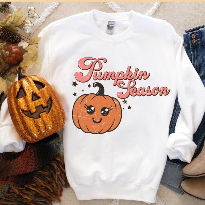 Pumpa säsong höst tröja för wholesale av Londas Trendy Tees