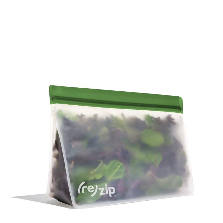 Rezip Co. - Wholesale Food Storage Wrap/Bag - Reusable Stand-Up Half Gallon Storage Bags2