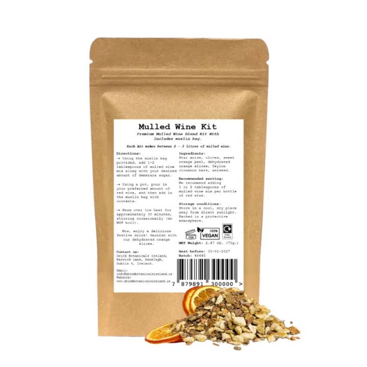 Drink Botanicals Ireland - Wholesale DIY Drink Kit - Mulled Wine Spice Kit Multipack2