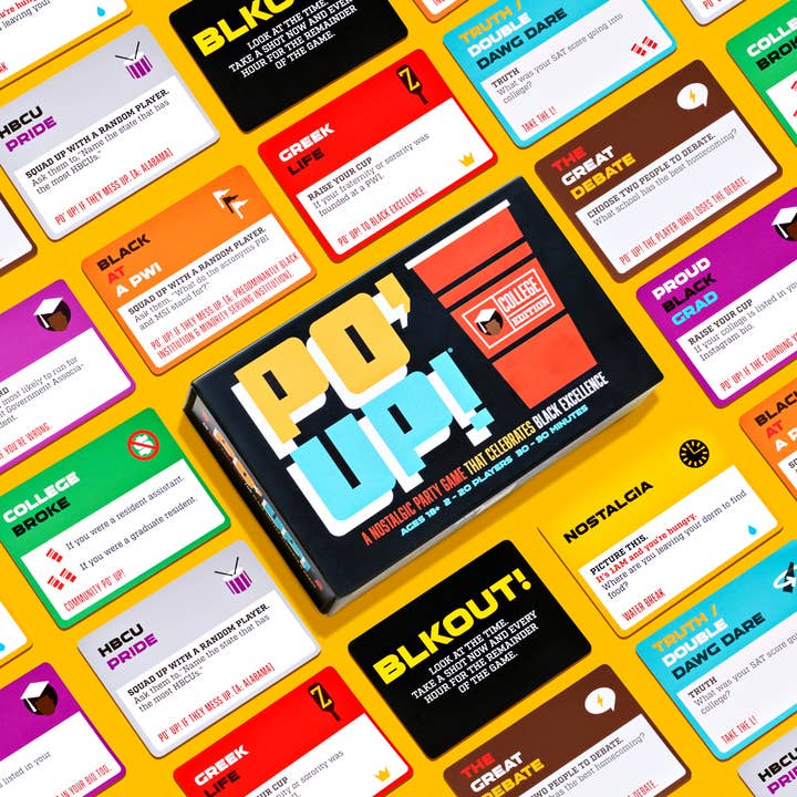 PO’ UP! Card Game - Wholesale Card Game - PO' UP! Card Game: College Edition7
