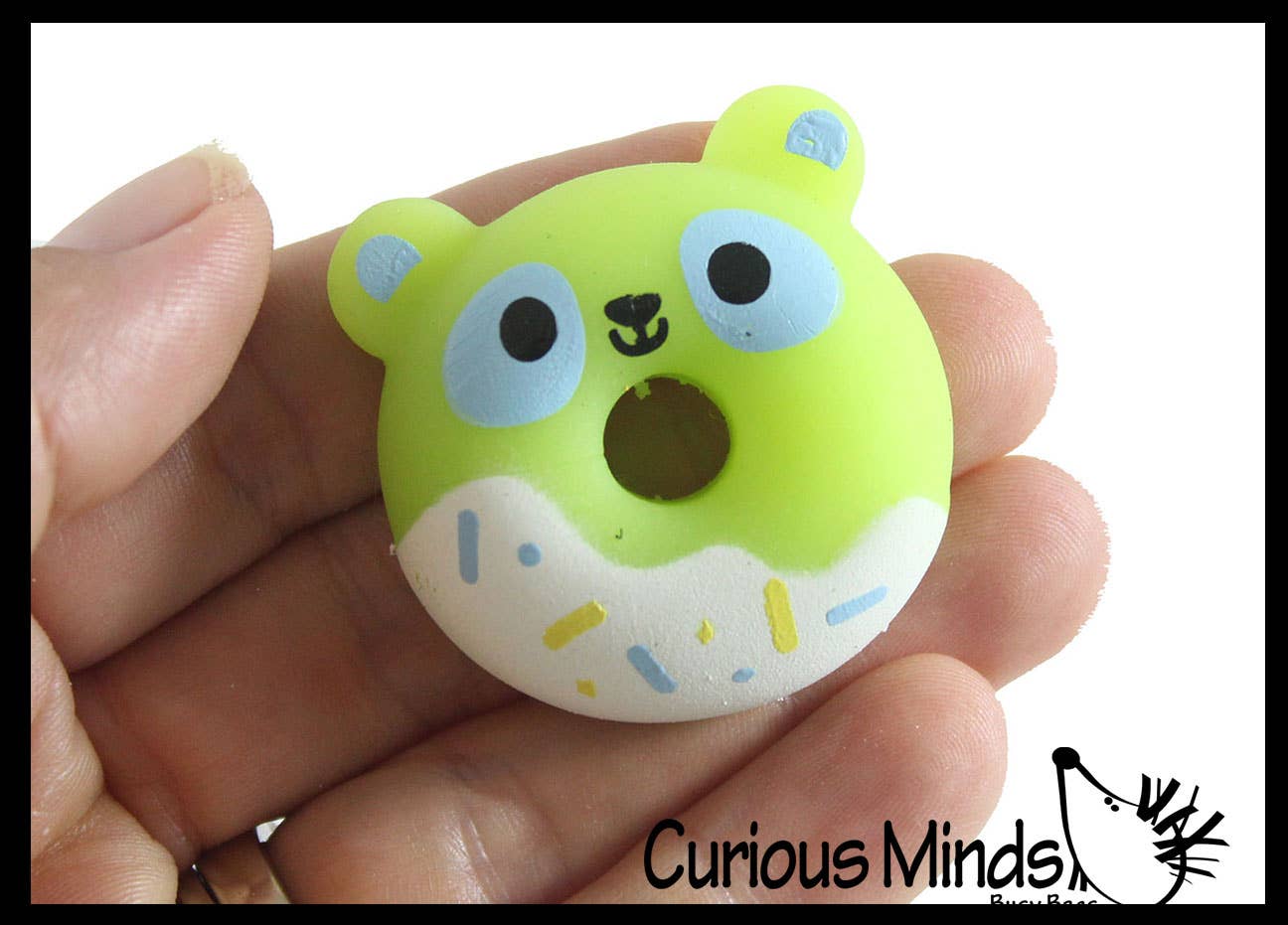 Curious Minds Toys - Wholesale Fidget Toy - Kids - 1 Donut Animal Food Mochi Squishy - Kawaii -  Cute Indiv6